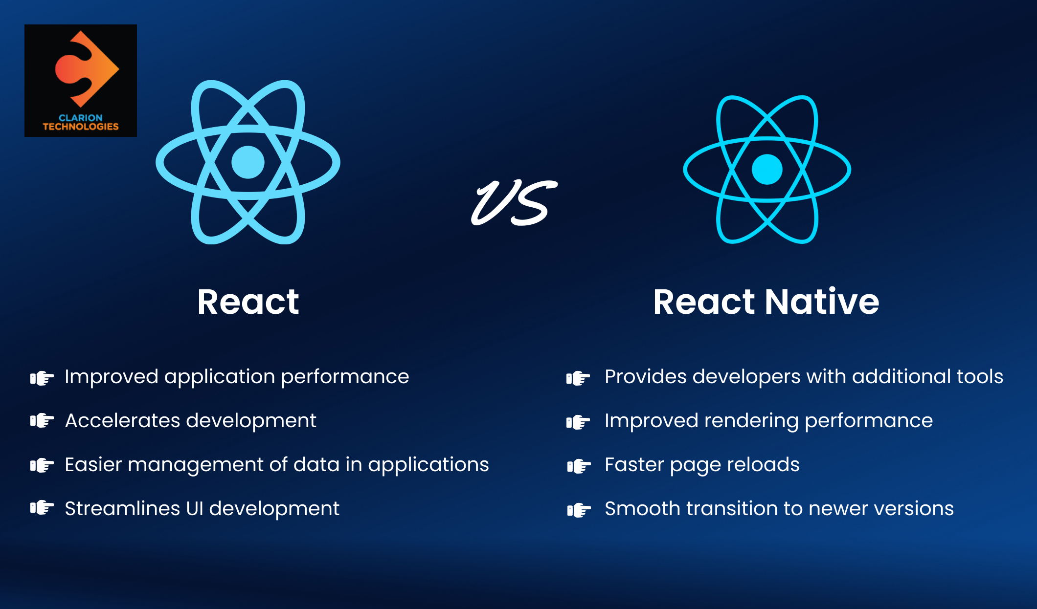 React Vs React Native Key Features Differences Advantages